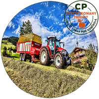 Opłatek na tort Traktor - Ciągnik