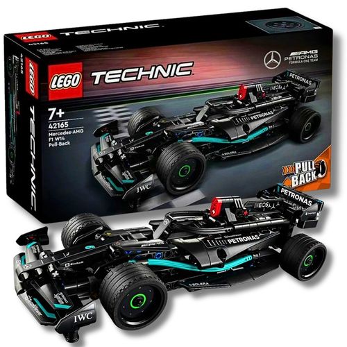 KLOCKI LEGO TECHNICZNE super samochód Pull-Back AMG F1 wyścigówka 240el. na Arena.pl