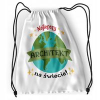 Plecak Sportowy Szkolny Dla Architekta Worek Torba Z Nadrukiem Ze Zdjęciem