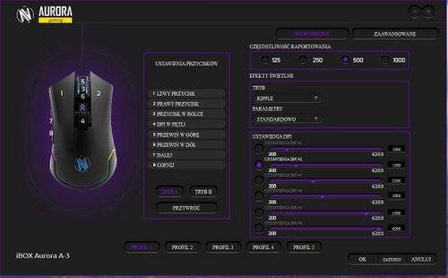 Mysz Aurora A-3 Gaming RGB na Arena.pl