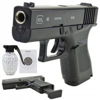 PISTOLET NA KULKI GLOCK ASG METAL 800 GRATIS