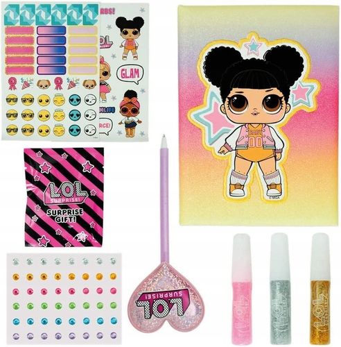 LOL SURPRISE BROKATOWY PAMIĘTNIK L.O.L NOTES ALBUM na Arena.pl