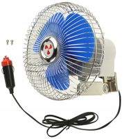 WENTYLATOR SAMOCHODWY OBROTOWY WIATRAK 12V MOCNY NAWIEW DO AUTA