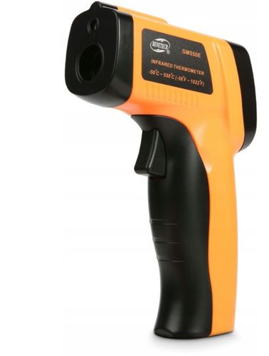 PIROMETR TERMOMETR LASEROWY BEZDOTYKOWY MIERNIK TEMPERATURY -50 +550 st.C na Arena.pl