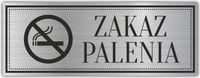 Tabliczka piktogram Grawerowana ZAKAZ PALENIA