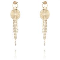 Kolczyki Ze Stali Szlachetnej Pozłacanej Kst2818