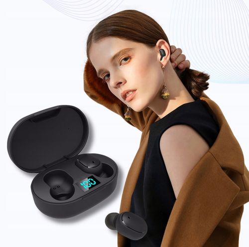 SŁUCHAWKI BEZPRZEWODOWE E6S TWS BLUETOOTH 5.0 na Arena.pl
