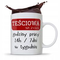Kubek Prezent Teściowej Teściowa Sp. Z .O.o Z Nadrukiem Ze Zdjęciem