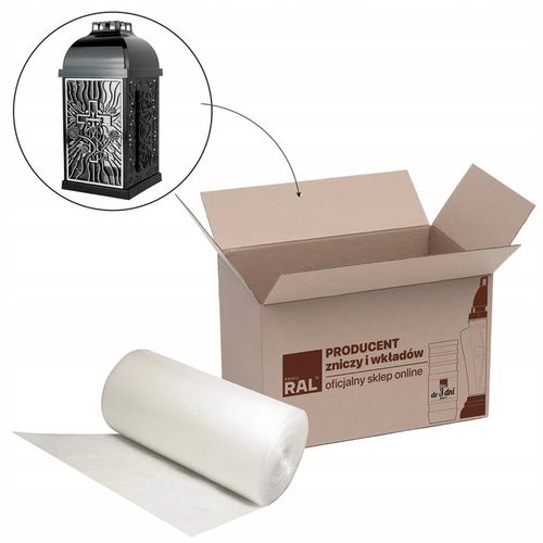 Znicz Artystyczny Serce 31 cm Srebrny Ekskluzywna Kapliczka Fermo Mały na Arena.pl