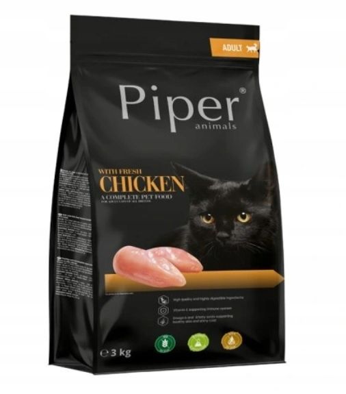 Piper karma sucha kurczak 3 kg zdjęcie 1