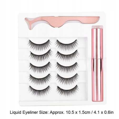 MAGNETYCZNE RZĘSY PIĘKNE NIEINWAZYJNE ŁATWY MONT na Arena.pl