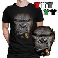 KOSZULKA T-SHIRT MĘSKI WZORY DO WYBORU - PLANETA MAŁP FILMY - XXXL 3XL