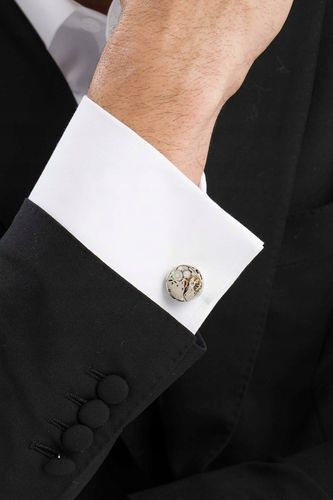 Spinki Do Mankietów Koszuli Mechanizm Steampunk na Arena.pl