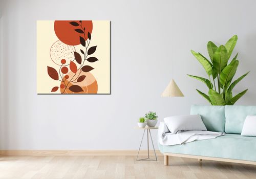 Obrazy do salonu boho nowoczesny 90x90cm Odcień Palet na Arena.pl