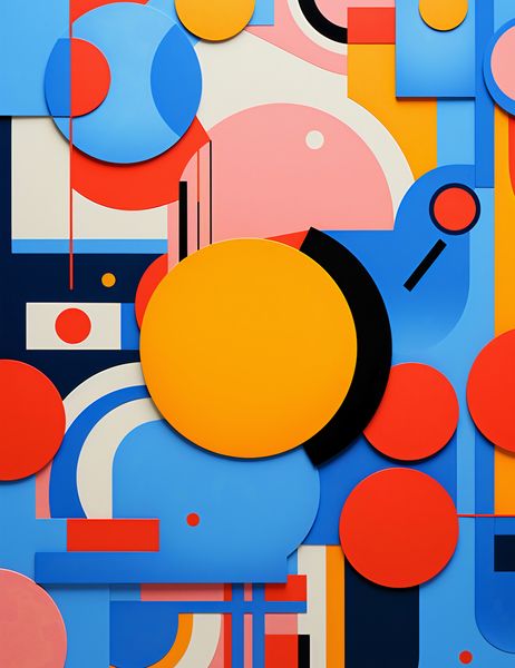 Plakat 50x65cm Kalejdoskop Emocji zdjęcie 1