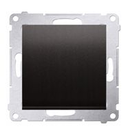 Simon54 Przycisk pojedynczy zwierny bez piktogramu DP1.01/48 antracyt