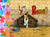 Puzzle tradycyjne - Reksio