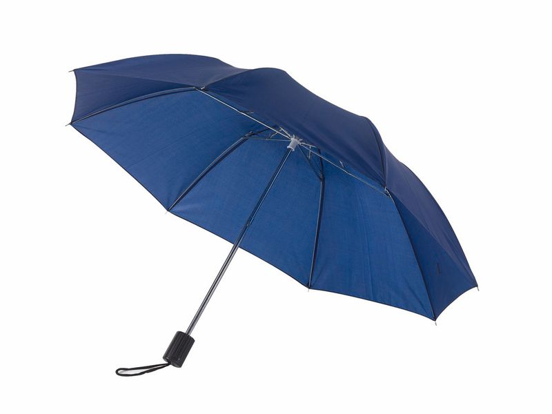 Parasol składany bez automatu REGULAR, granatowy zdjęcie 1