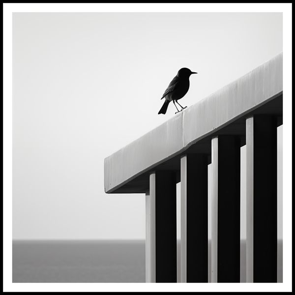 Plakat 90x90cm Samotna Odchłań zdjęcie 3