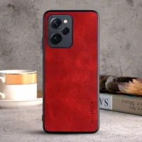 Etui AIORIA LEATHER Xiaomi Poco X5 Pro 5G / Redmi Note 12 Pro 5G czerwony