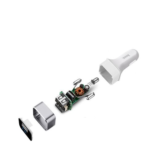 HOCO Ładowarka Samochodowa 2x USB 3,1A KABEL MICRO na Arena.pl