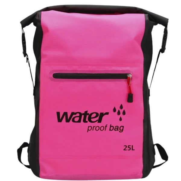 WODOSZCZELNY PLECAK WOREK WODOOPORNY 25L RÓŻOWY zdjęcie 10