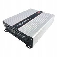 Wzmacniacz samochodowy Excursion 4 kanały lub 2 kanały 1600W zasilanie 24V