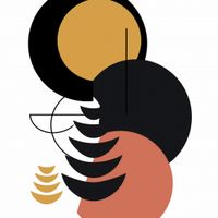 Plakat 50x50cm Kosmiczny Zmierzch