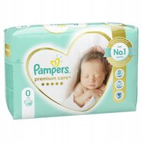 pieluchy pampers premium care roz 0 (do 3 kg) 30 szt