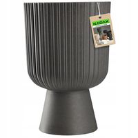 KADAX Doniczka Osłonka Gazon 18cm Antracyt Eko