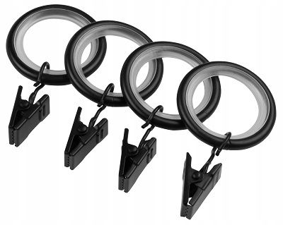 KARNISZ POJEDYNCZY 200 CM 19 MM CZARNY MAT BIAŁY MAT WYBÓR ZAKOŃCZEŃ RENA na Arena.pl