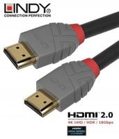 Kabel HDMI 2.0 LINDY High Speed M/M 5m czarny/anthra