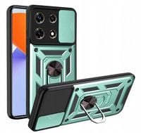 ETUI PANCERNE DO TELEFONU REDMI NOTE 13 5G Z SZKŁEM HARTOWANYM ZIELONE