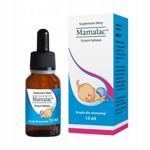 Mamalac KROPLE Z LAKTAZĄ DLA NIEMOWLĄT NA KOLKĘ na Arena.pl