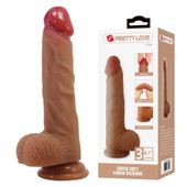 Pretty Love Lisle 8.1" Super Soft Liquid Silicone Dildo