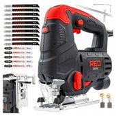 Wyrzynarka elektryczna 1400W LASER 15 noży 3000 rpm RED TECHNIC 230V