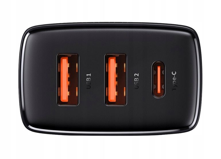 Baseus Ładowarka Sieciowa Usb Usb-C Qc 3.0 Pd 30W zdjęcie 9
