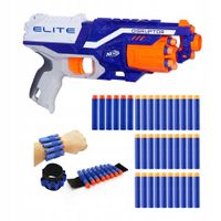 PISTOLET NERF ELITE DISRUPTOR NA STRZAŁKI +DODATKI