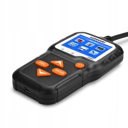 Tester Akumulatorów Konnwei KW650 LCD Miernik Cyfrowy 6V 12V Polskie Menu na Arena.pl