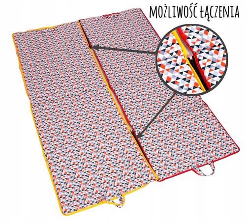 MATA NA PLAŻE KAMIENISTE, MATA PLAŻOWA GRUBA, MATA DO CHORWACJI 195x60x3cm na Arena.pl