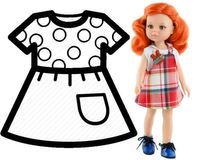 PAOLA REINA Ubranko dla lalek 32 cm 54528