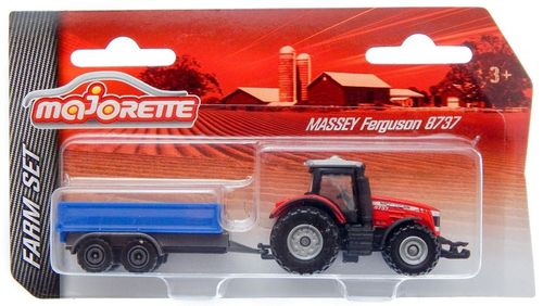 Majorette traktor czerwony Massey Ferguson 8737 na Arena.pl