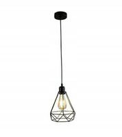 2 x Lampa sufitowa żyrandol dekoracyjny druciany klosz