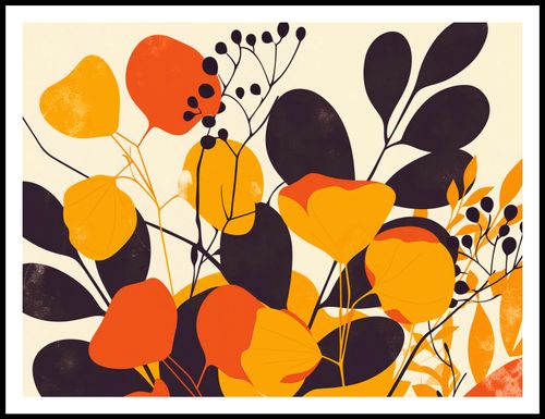 Plakat 100x75cm Ogrodowa Paleta na Arena.pl