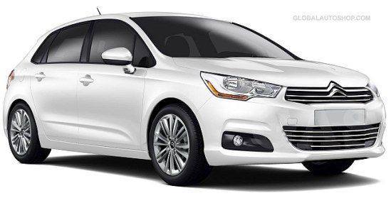 Citroen C4 - Chromowane Listwy Grill Chrom Atrapy Zderzaka Tuning zdjęcie 1