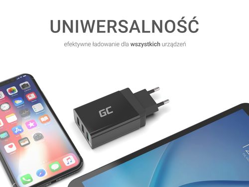 Green Cell Ładowarka 3Xusb Quick Charge 3.0 na Arena.pl