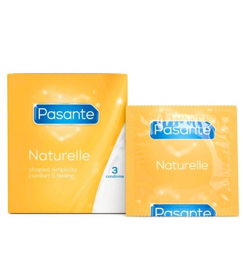 Prezerwatywy Pasante Naturelle - 3szt. zdjęcie 1