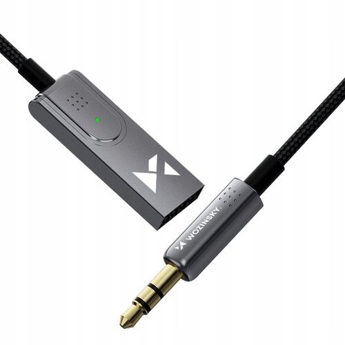 Wozinsky Adapter samochodowy,transmiter,audio Bluetooth 5.3AUXminiJack3.5mm na Arena.pl