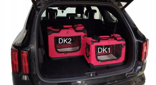 Transporter dla psa kota torba transportowa DK1-01 czerwony na Arena.pl