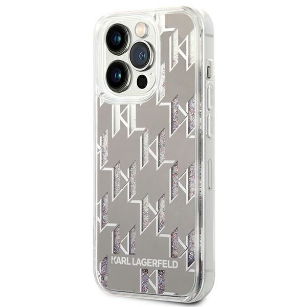 Etui Karl Lagerfeld do iPhone 14 Pro Max, Srebrny zdjęcie 2
